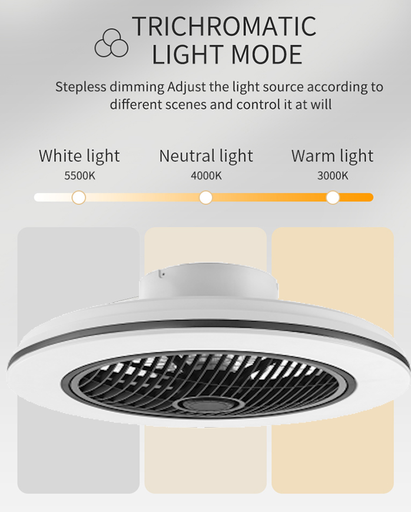 [0B-VT6K-S0IH] HSL CEILING VENTILATOR "MAXIMILIAN" XXL
